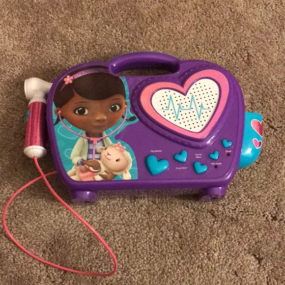 doc mcstuffins sing along boombox